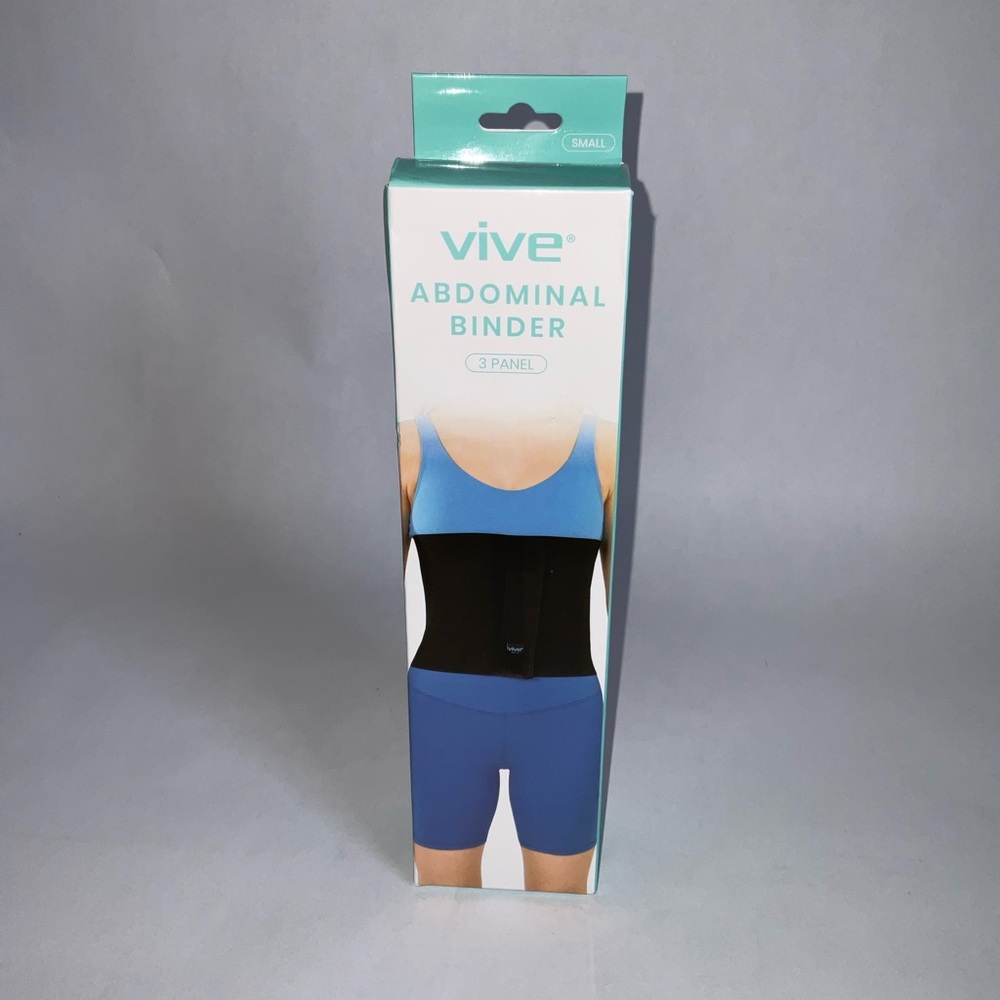 Vive Abdominal Binder Post Surgery (3 Panel) Size Small 25”-32”